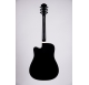 Duke D-MC Cut Black acoustic guitar