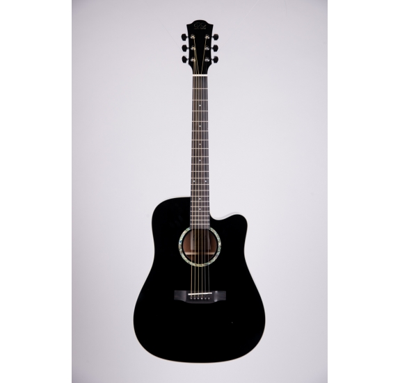 Duke D-MC Cut Black Trio VT electroacoustic guitar