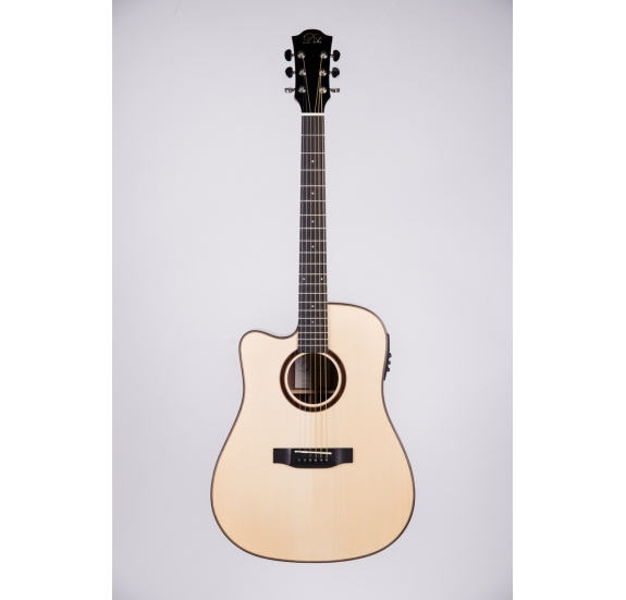 Duke D-PF Cut LH Trio VT left-handed electroacoustic guitar