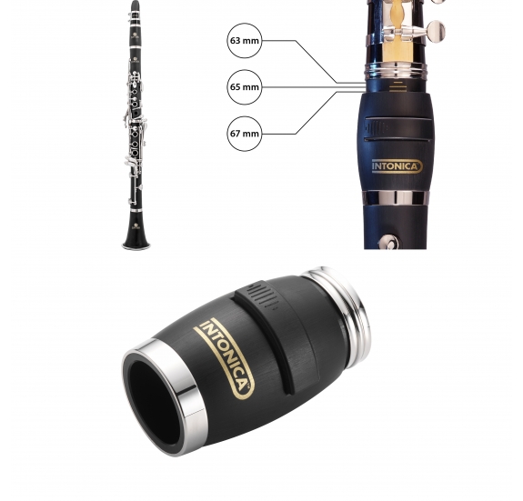 Jupiter JCL-700DNQ Bb clarinet with additional Intonica barrel