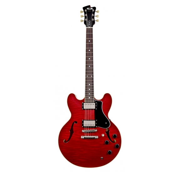 FGN Masterfield Semi HH Cherry elektromos gitár