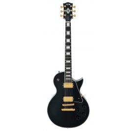 FGN E-Guitar, Neo Classic LC20, black, Bag