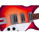 RICKENBACKER 350V63, Liverpool, Fireglo elektromos gitár