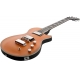 HAGSTROM Electric Guitar, Ultra Max, Milky Mandarin Satin