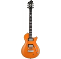 HAGSTROM Electric Guitar, Ultra Max, Milky Mandarin Satin