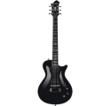 HAGSTROM Electric Guitar, Ultra Swede, Black Gloss