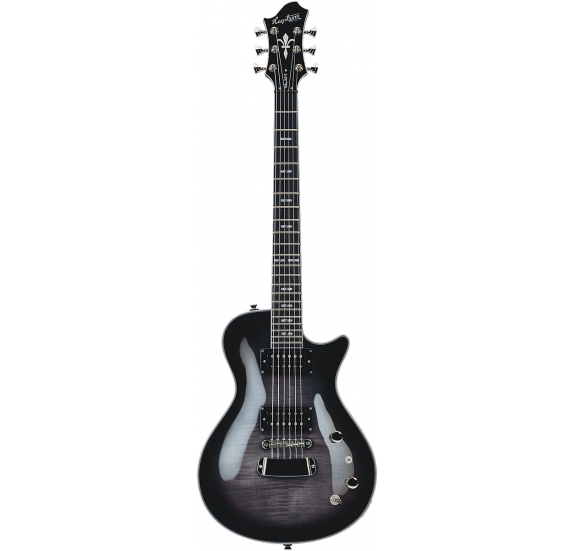 HAGSTROM E-gitár, Ultra Max, Black Satin