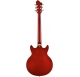 HAGSTROM Electric Guitar, Alvar, Wild Cherry Transparent