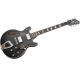 HAGSTROM Electric Guitar, Alvar, Black