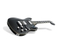 HAGSTROM Electric Guitar, Signature Pat Smear, Black Gloss