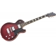 HAGSTROM Electric Guitar, Super Swede, Crimson Flame