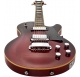 HAGSTROM Electric Guitar, Super Swede, Crimson Flame