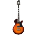 HAGSTROM Electric Guitar, Super Swede LTD, Tiger Burst