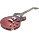 HAGSTROM Electric Guitar, Swede, Crimson Flame