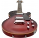 HAGSTROM Electric Guitar, Swede, Crimson Flame