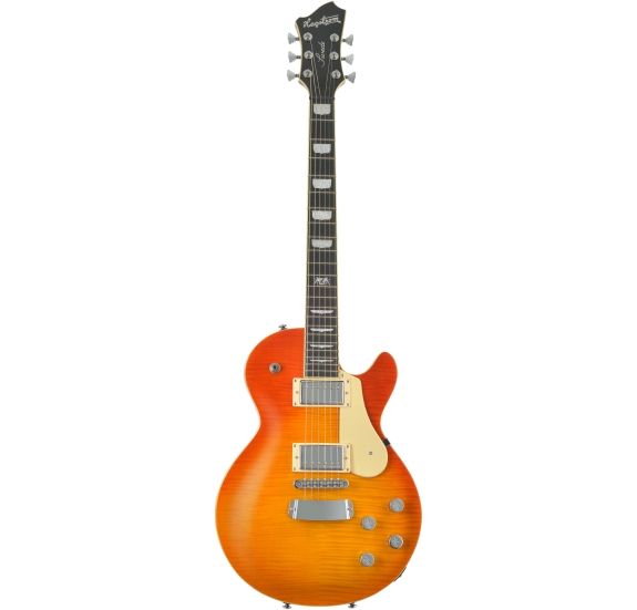 HAGSTROM Electric Guitar, Swede, Mandarin Burst