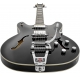 HAGSTROM E-gitár, Tremar Viking Deluxe, Black Gloss