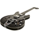 HAGSTROM E-gitár, Tremar Viking Deluxe, Black Gloss