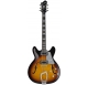 HAGSTROM Electric Guitar, Super Viking, Tobacco Sunburst