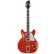 HAGSTROM Electric Guitar, Super Viking, Mandarin Flame