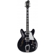 HAGSTROM Electric Guitar, Super Viking, Black Gloss