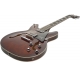 HAGSTROM Electric Guitar, Super Viking, Transparent Brown