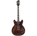 HAGSTROM Electric Guitar, Super Viking, Transparent Brown