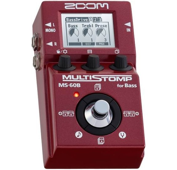Zoom MS 60B basszusgitár multieffekt