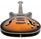 HAGSTROM Electric Guitar, Viking Baritone DLX, Tobacco Sunburst