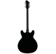 HAGSTROM E-gitár, Viking Baritone DLX, Black Gloss