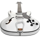 HAGSTROM Electric Guitar, Viking, White