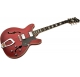 HAGSTROM Electric Guitar, Viking, Transparent Cherry