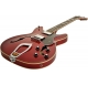 HAGSTROM Electric Guitar, Viking, Transparent Cherry