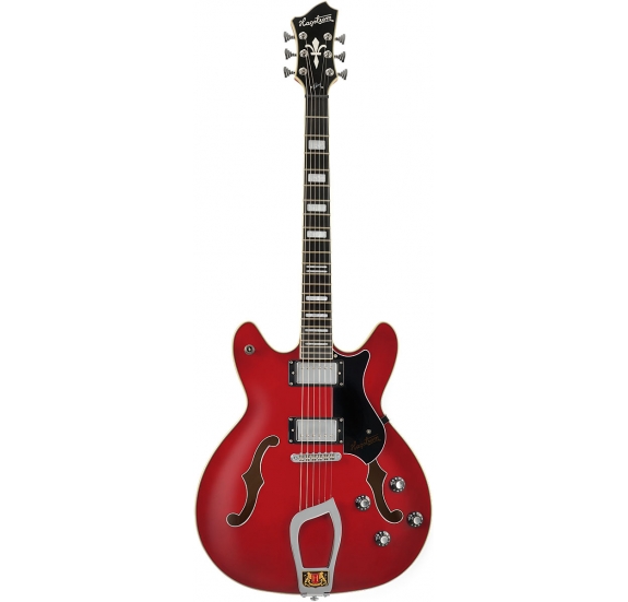 HAGSTROM Electric Guitar, Viking, Transparent Cherry