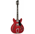 HAGSTROM Electric Guitar, Viking, Transparent Cherry