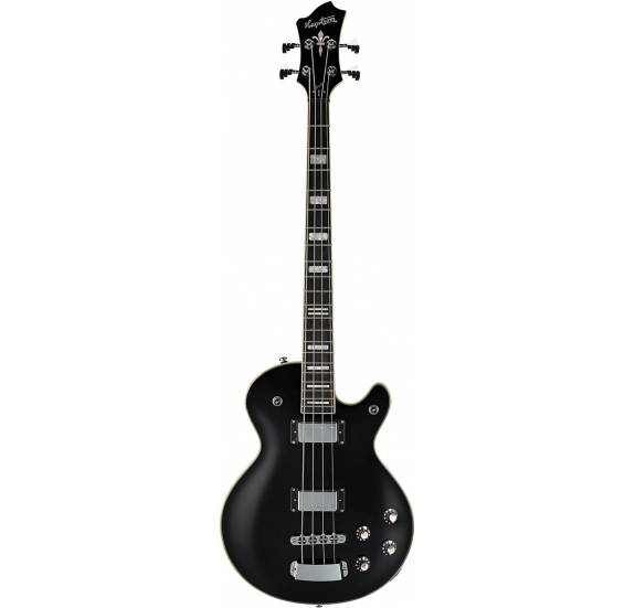 HAGSTROM Bass Guitar, Swede, Black Gloss