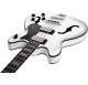 HAGSTROM Bass Guitar, Viking, White Gloss