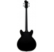 HAGSTROM Bass Guitar, Viking, Black Gloss