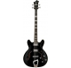 HAGSTROM Bass Guitar, Viking, Black Gloss