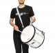 Stagg MATD-1310 marching tenor drum, white, with strap