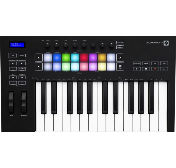 Novation Launchkey 25 MKIII MIDI kontroller