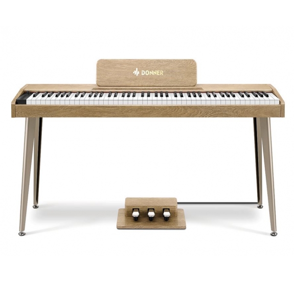 Donner DDP-60 NT Semi-weighted Upright Digital Piano Natural