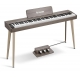 Donner DDP-60 GR Semi-weighted Upright Digital Piano Grey-Brown