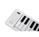 Carry-On folding piano, 49 keys - white