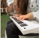 Carry-On folding piano, 49 keys - white