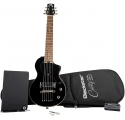 BLACKSTAR Electric Guitar, Carry-On, Standard Travel Pack amPlug, Black