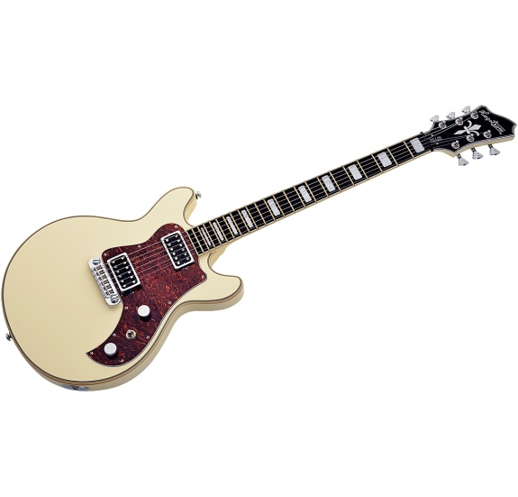 HAGSTROM Electric Guitar, Megin, Creme