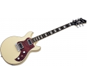 HAGSTROM Electric Guitar, Megin, Creme