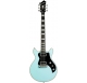 HAGSTROM Electric Guitar, Megin, Aged Sky Blue