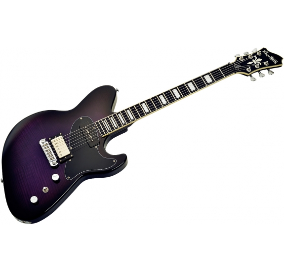 HAGSTROM Electric Guitar, Adina, Purple Burst